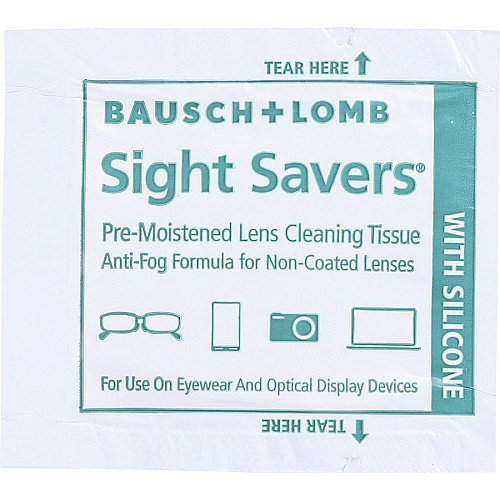 Bausch + Lomb Sight Savers Pre-Moistened Cleaning Tissues (8576)