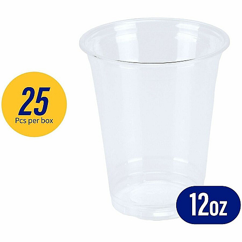 Genuine Joe 12 oz Clear Plastic Cups (58231)