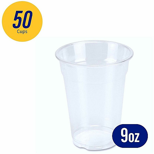 Genuine Joe 9 oz Clear Plastic Cups (58233)