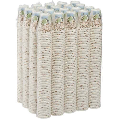 Dixie PerfecTouch Insulated Paper Hot Coffee Cups by GP Pro (5338CDCT)