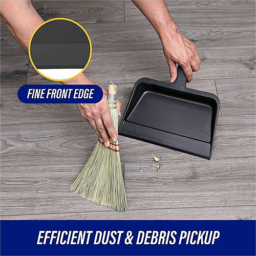 Genuine Joe Heavy-duty Plastic Dust Pan (02406CT)
