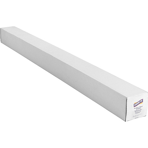 Genuine Joe Banquet-Size Plastic Tablecover (10324CT)