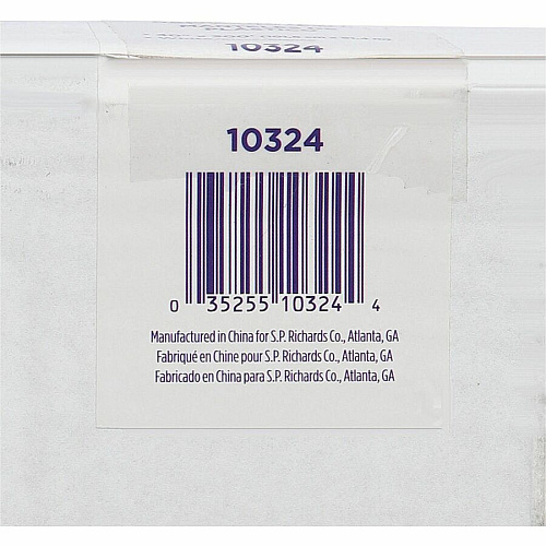 Genuine Joe Banquet-Size Plastic Tablecover (10324CT)