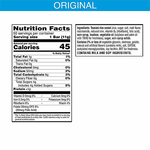 Rice Krispies Treats Mini Squares (12346)