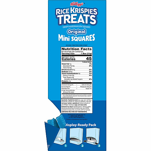 Rice Krispies Treats Mini Squares (12346)