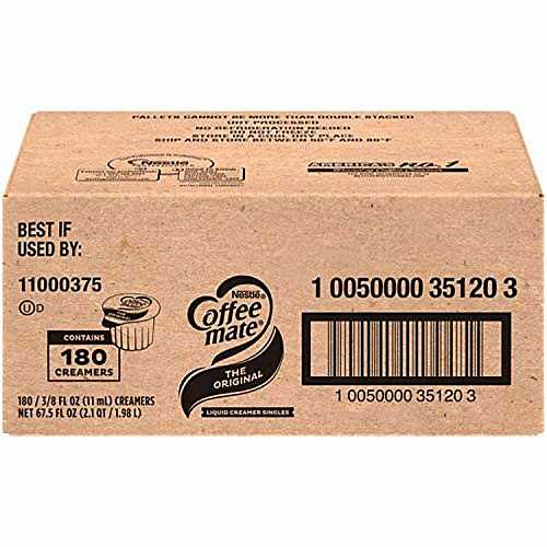 Coffee mate Original Nondairy Liquid Creamer Singles (35120)