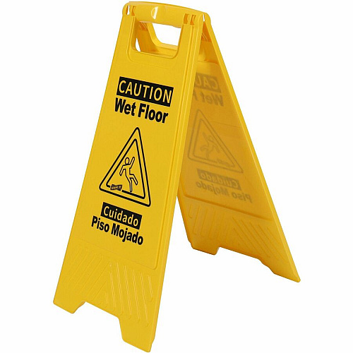 Genuine Joe Universal Graphic Wet Floor Sign (85117)
