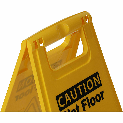 Genuine Joe Universal Graphic Wet Floor Sign (85117)