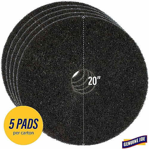 Genuine Joe Black Floor Stripping Pad (90220)
