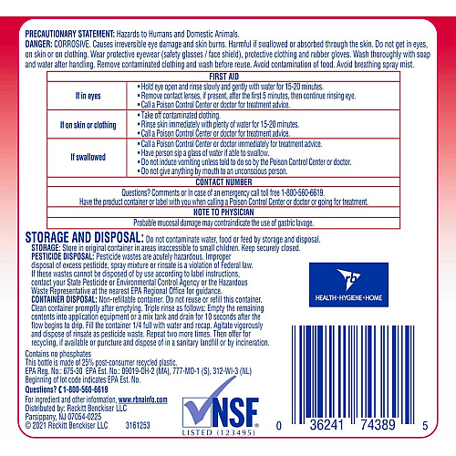 Professional Lysol No Rinse Sanitizer (74389)