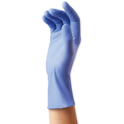 Medline SensiCare Ice Blue Nitrile Exam Gloves (MDS6802)