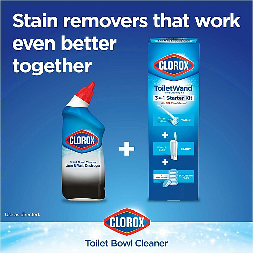 Clorox Toilet Bowl Cleaner Lime & Rust Destroyer (00275)