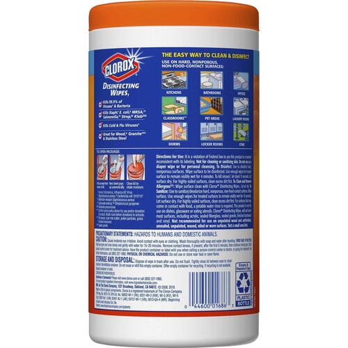 Clorox Disinfecting Wipes, Bleach-Free Cleaning Wipes