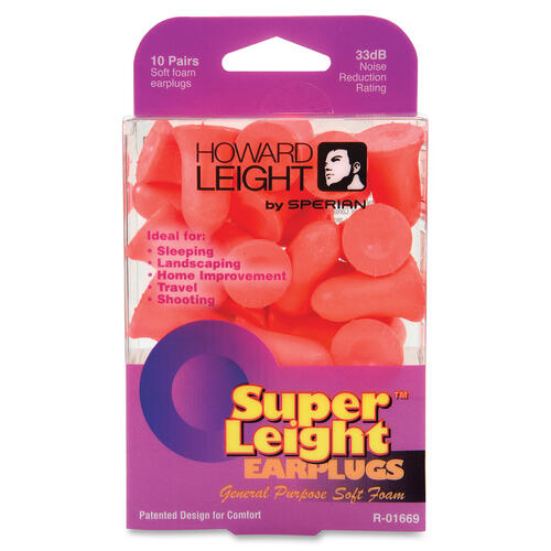 Howard Leight by Honeywell by Honeywell by Honeywell Howard Leight by Honeywell by Honeywell Single-use Foam Ear Plugs (R01669)