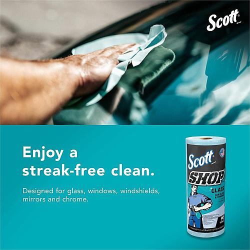 Scott Glass Cleaning Shop Towels (32896)