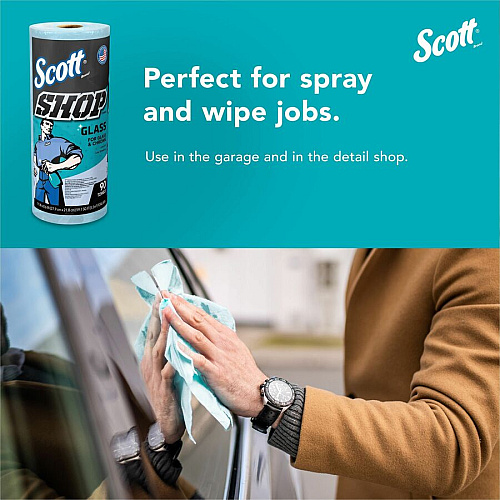 Scott Glass Cleaning Shop Towels (32896)