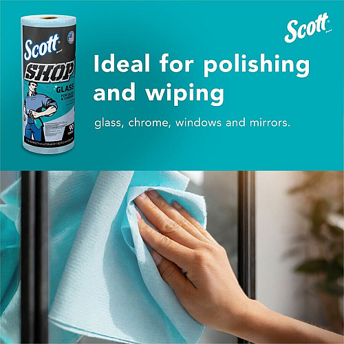 Scott Glass Cleaning Shop Towels (32896)