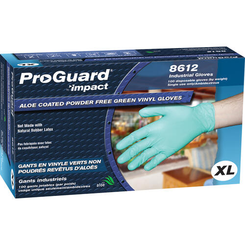 ProGuard Aloe Coated Vinyl General Purpose Gloves (8612XL)
