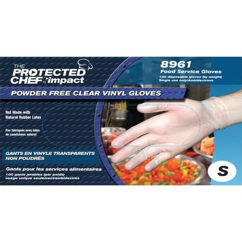 Protected Chef Vinyl General Purpose Gloves (8961S)