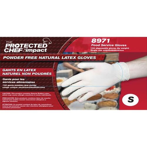 Protected Chef Latex General-Purpose Gloves (8971S)