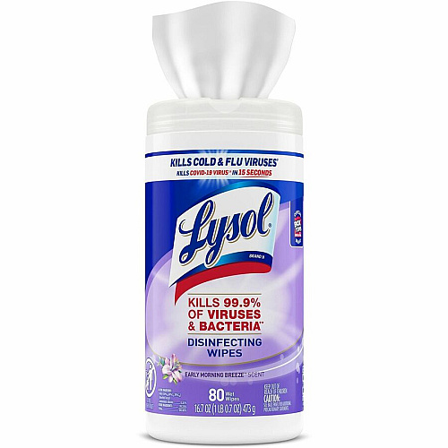 Lysol Early Morning Breeze Disinfecting Wipes (89347)