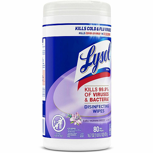 Lysol Early Morning Breeze Disinfecting Wipes (89347)