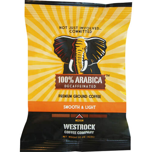 Westrock Coffee 100 Percent Arabica Decaffinated Ground Coffee