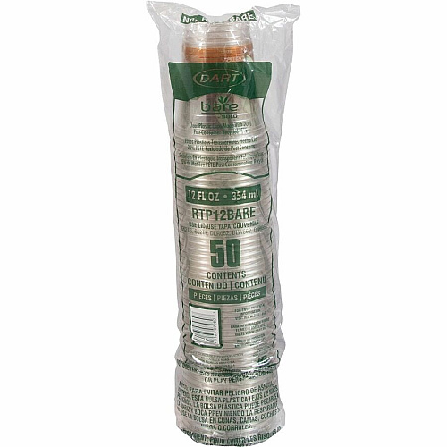 SOLO Bare Eco-Forward 12 oz Cold Cups (RTP12BARE)