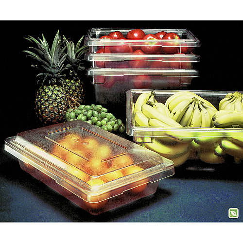 Rubbermaid Commercial 3.5-Gallon Food/Tote Box (330900CLR)