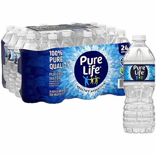 Pure Life Purified Bottled Water (101264PL)