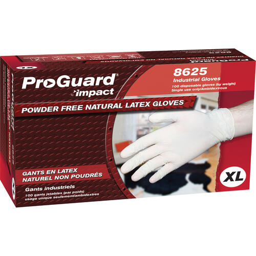 ProGuard Disposable Latex PF General Purpose Gloves (8625XL)