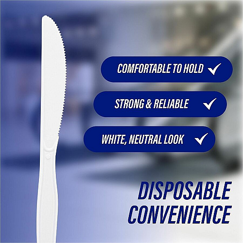 Genuine Joe Heavyweight Disposable Knives (10431CT)