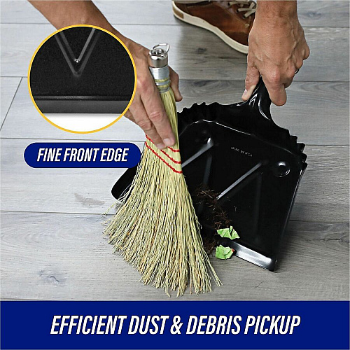 Genuine Joe Heavy-Duty Metal Dustpan (58143)