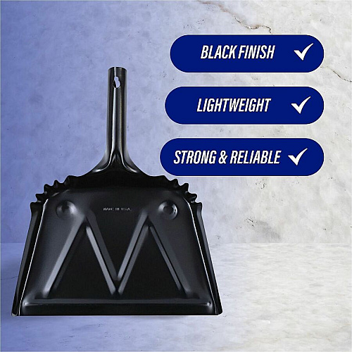 Genuine Joe Heavy-Duty Metal Dustpan (58143)