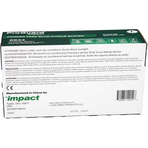 ProGuard PF Nitrile General Purpose Gloves (8644LCT)