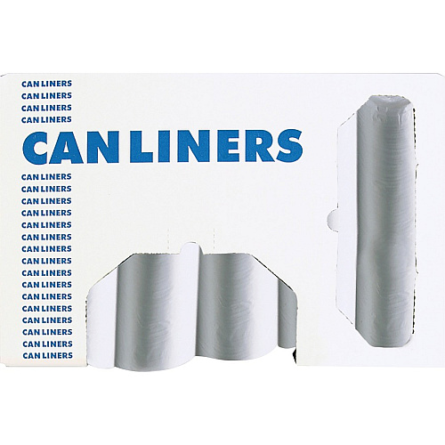 Heritage AccuFit .9mil Clear Can Liners (H6045TCR01)
