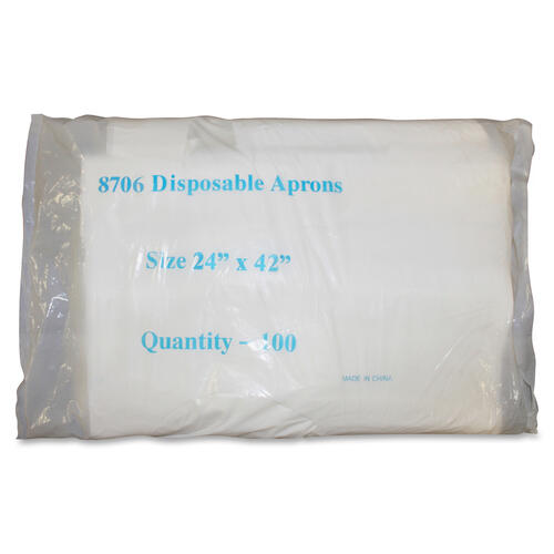 Impact ProGuard Disposable 42" Poly Apron (8706)