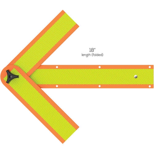 Deflecto 18" Magnetic Safety Arrow