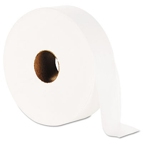 Windsoft JUMBO ROLL BATH TISSUE, SEPTIC SAFE, 1 PLY, WHITE, 3.4" X 4000 FT, 6 ROLLS/CARTON (WIN201)