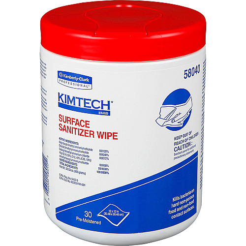 KIMTECH Prep Surface Sanitizer Wipes (58040CT)