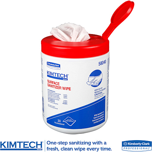 KIMTECH Prep Surface Sanitizer Wipes (58040CT)