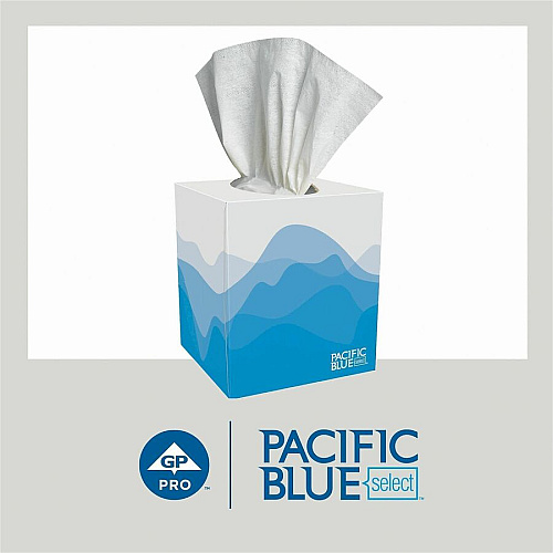 Pacific Blue Select Facial Tissue by GP Pro - Cube Box (46200CT)