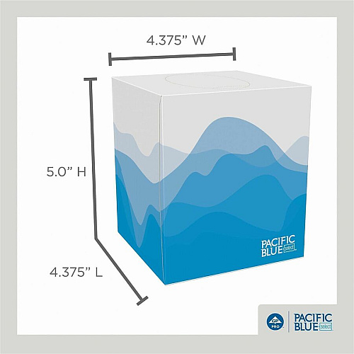 Pacific Blue Select Facial Tissue by GP Pro - Cube Box (46200CT)