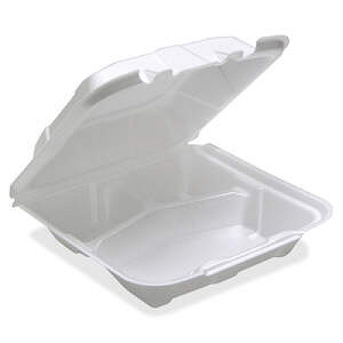 Pactiv 3-compartment Hinged Container (YTD18803)