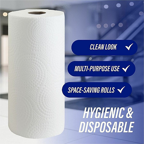 Genuine Joe Kitchen Roll Flexible Size Towels (24085)