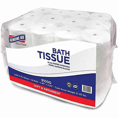 Genuine Joe Solutions Double Capacity Bath Tissue (91000)