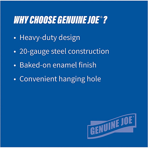 Genuine Joe Heavy-duty Metal Dustpan (58143CT)