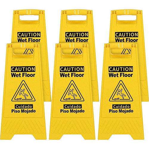 Genuine Joe Universal Graphic Wet Floor Sign (85117CT)