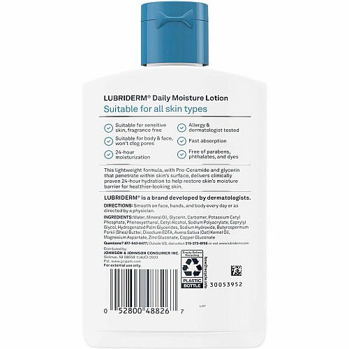 Lubriderm Daily Moisture Skin Lotion (48826)