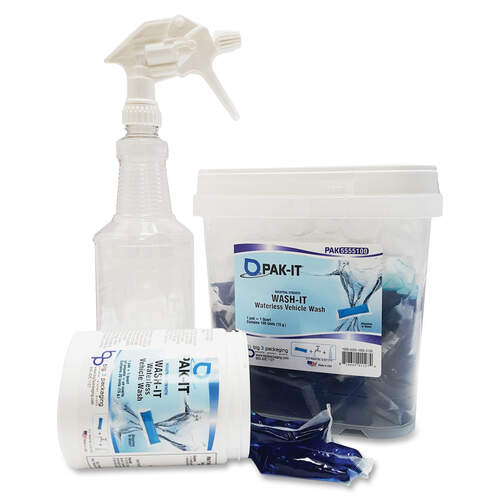 Big 3 Packaging Pak-It Wash-It Waterless Vehicle Wash (55551004)